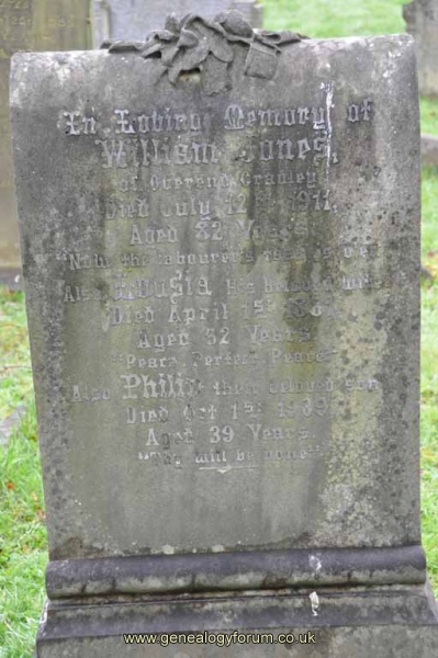 Jones - William, Louisa & son Philip