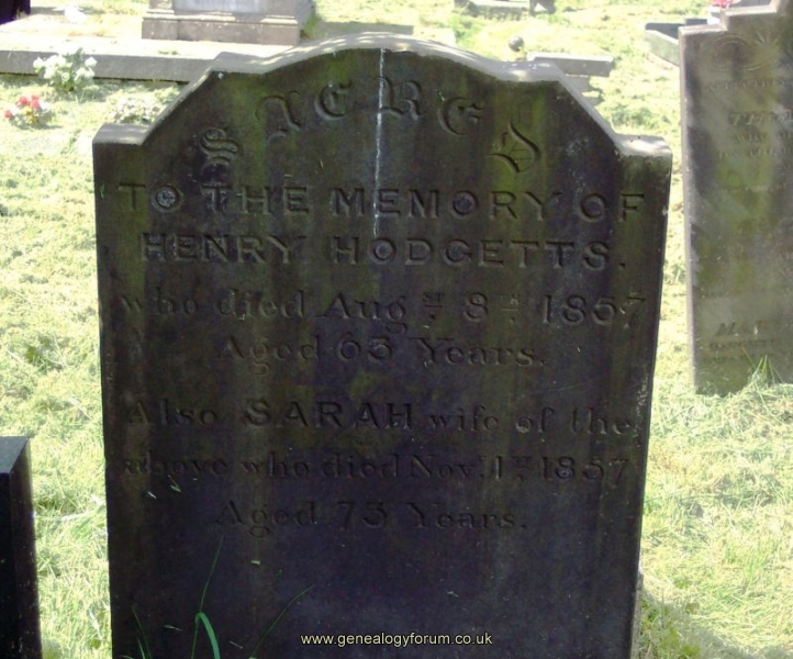 Henry & Sarah Hodgetts