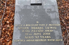 Lewis - Bert, Mary