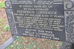 Loveridge - Frederick, Bella