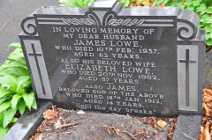 Lowe - James, Elizabeth & son James