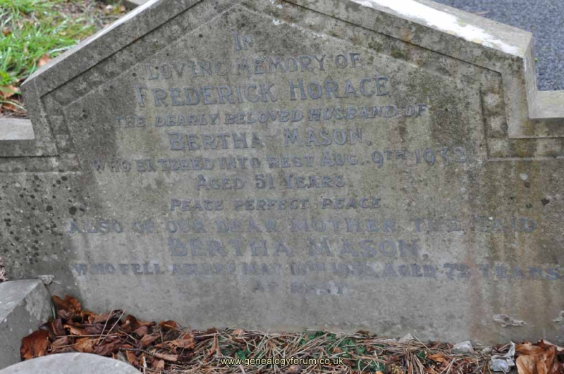 Mason - Frederick, Bertha