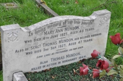 Mundon - Thomas, Mary Ann & Thomas K.I.A 1944