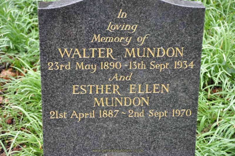 Mundon - Walter, Esther