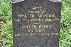 Mundon - Walter, Esther