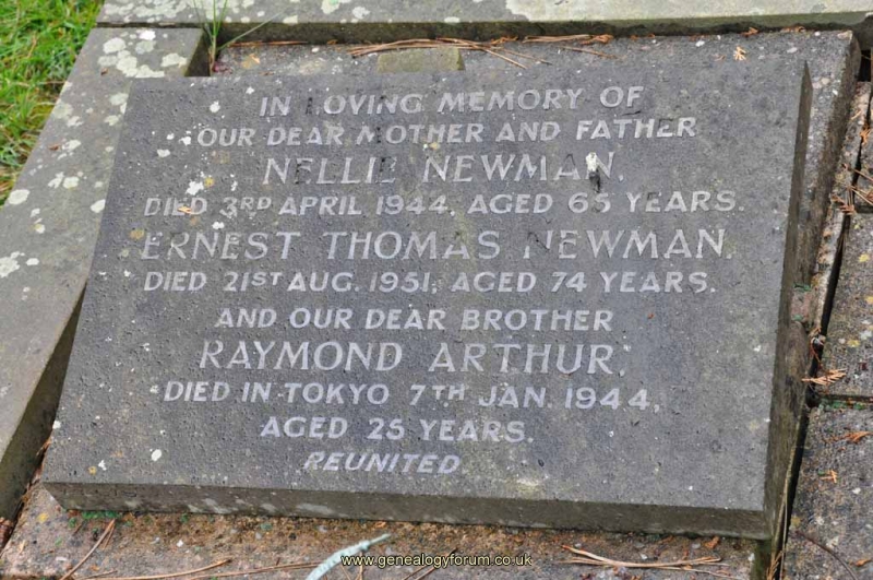 Newman - Ernest, Nellie & son Raymond