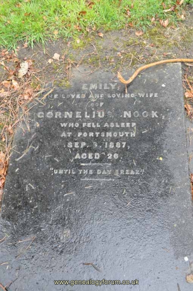 Nock - Emily wife of Cornelius