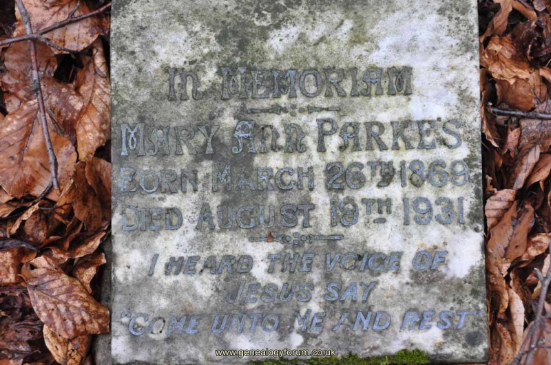 Parkes - Mary Ann