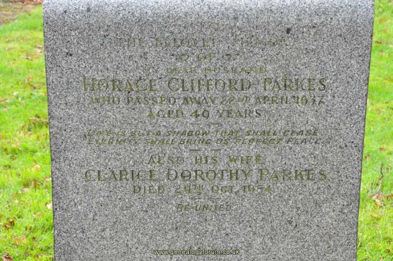 Parkes - Horace, Clarice