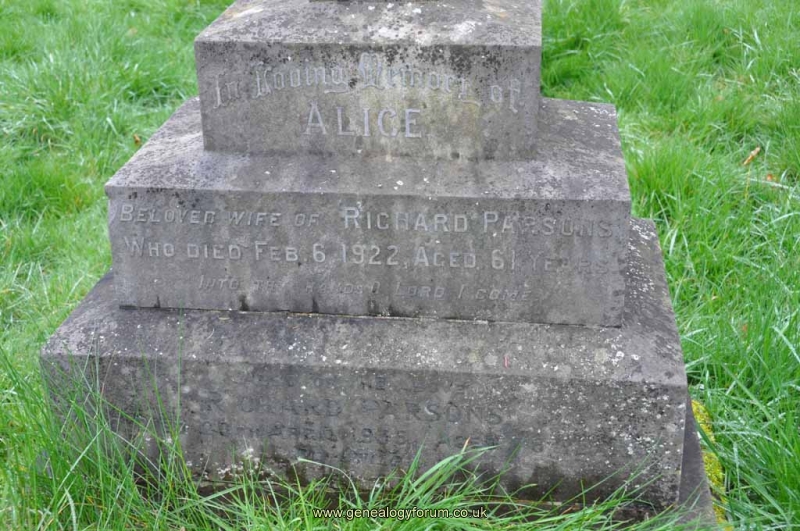 Parsons - Richard, Alice