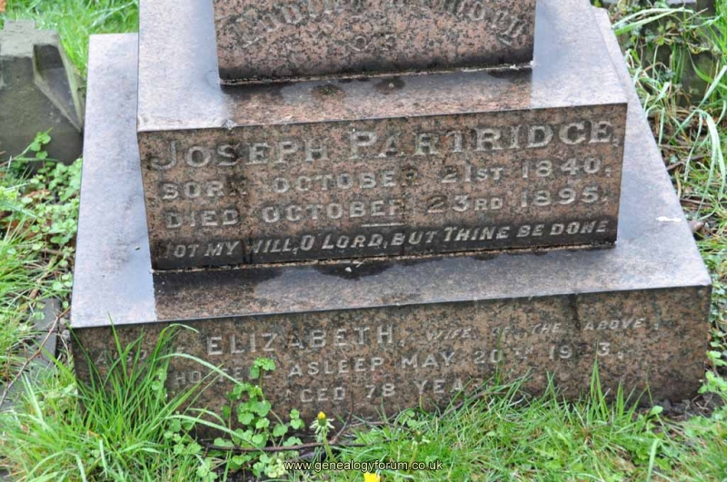 Partridge - Joseph, Elizabeth