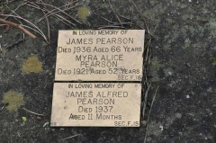 Pearson - James, Myra and James Alfred