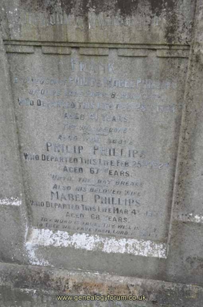 Phillips - Philip, Mabel & son Frank