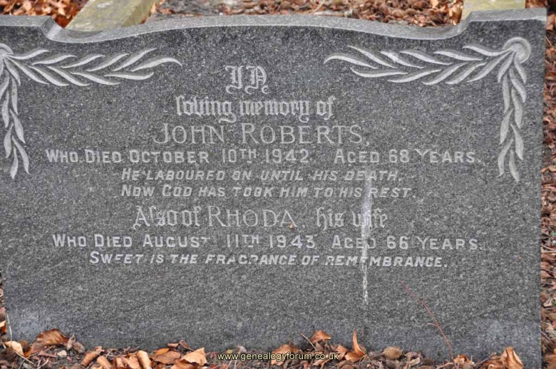 Roberts - John, Rhoda