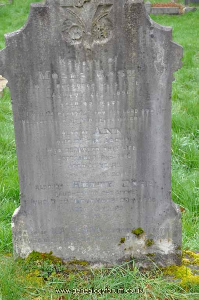 Rose - Moses, Ann & dau Hetty Dore