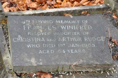 Rudge - Frances (dau of Christina & Arthur)