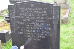 Rudge - Walter, Hannah