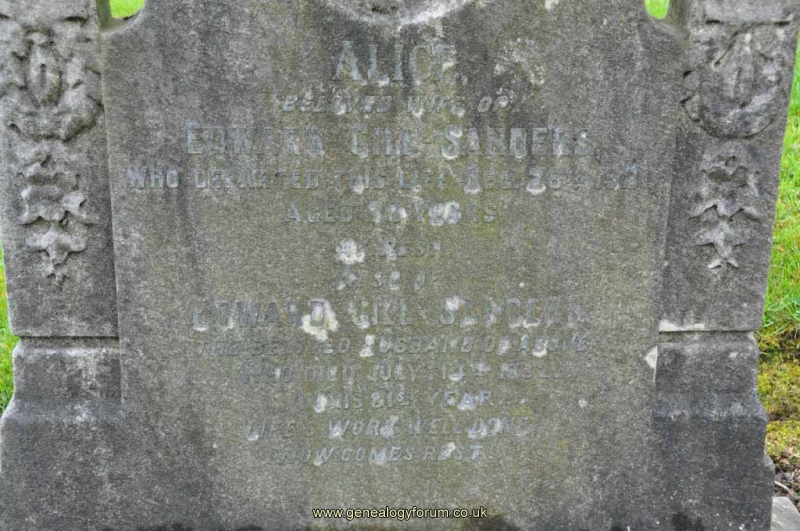 Sanders - Edward, Alice