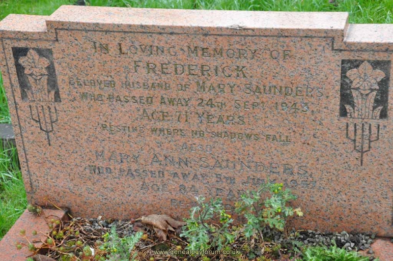 Saunders - Frederick, Mary