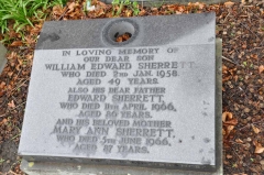 Sherrett - Edward, Mary & son William