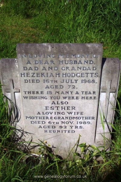 Hezekiah & Esther Hodgetts