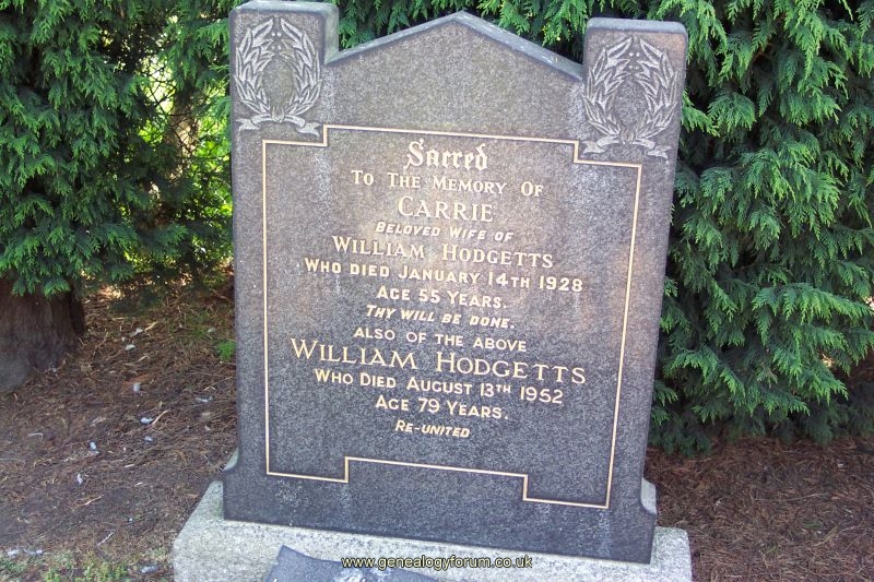 William & Carrie Hodgetts
