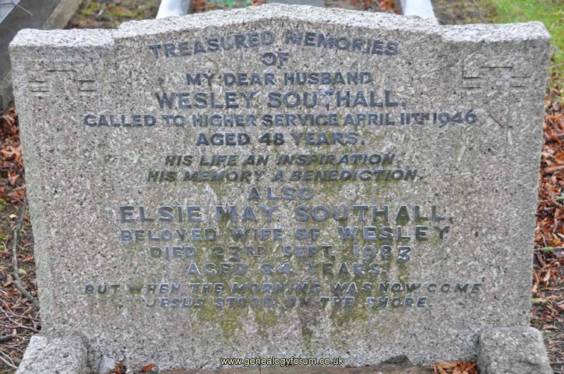 Southall - Wesley, Elsie