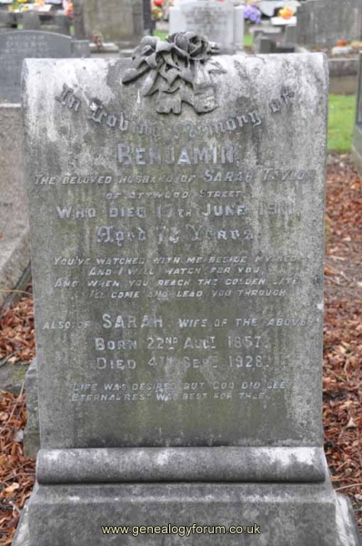 Taylor - Benjamin, Sarah