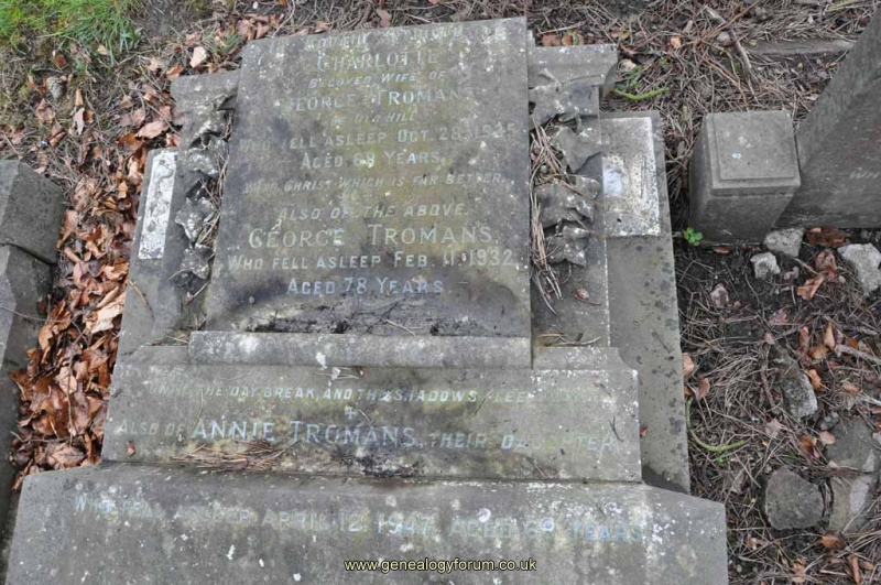 Tromans - George, Charlotte & daug Annie