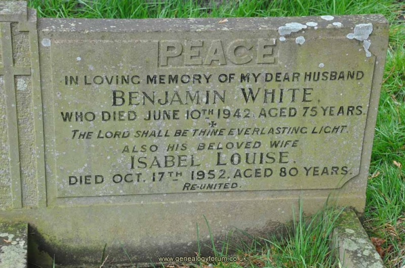 White - Benjamin, Isabel Louise