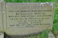 White - Benjamin, Isabel Louise