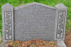 White - Charles, Martha and daughter Emily