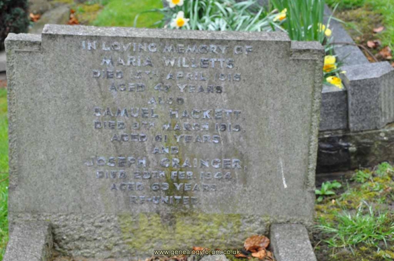 Willetts - Hackett - Grainger
