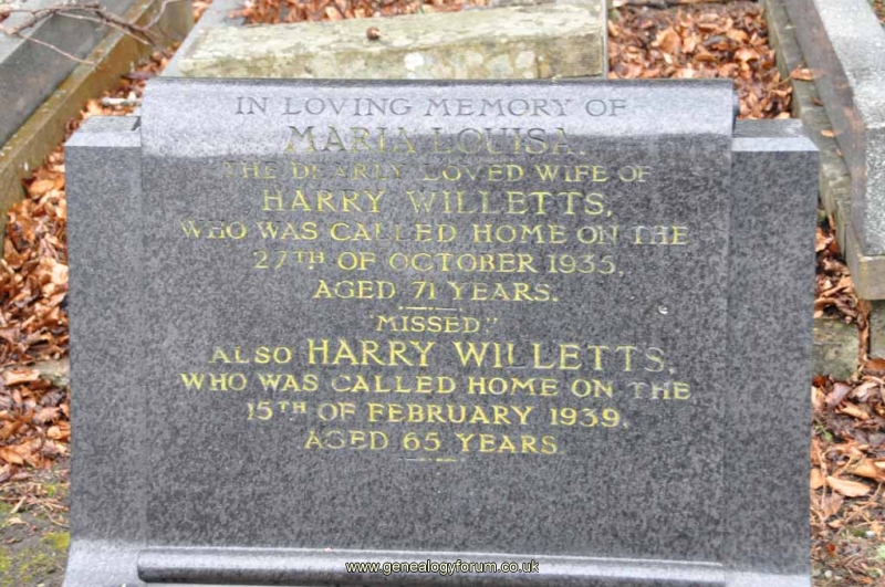 Willetts - Harry, Maria
