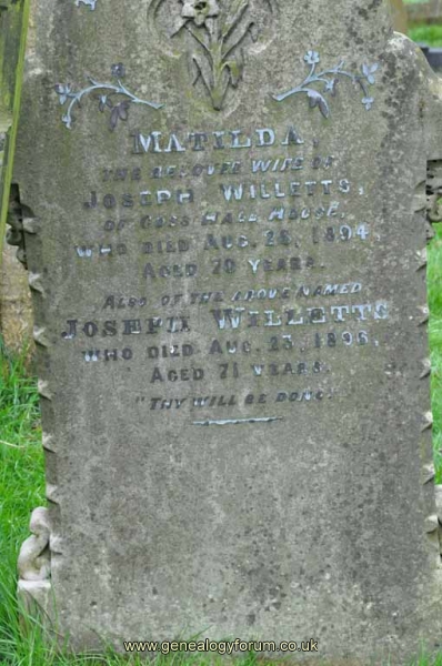 Willetts - Matilda, Joseph