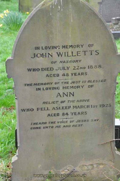 Willetts 1 - John, Ann