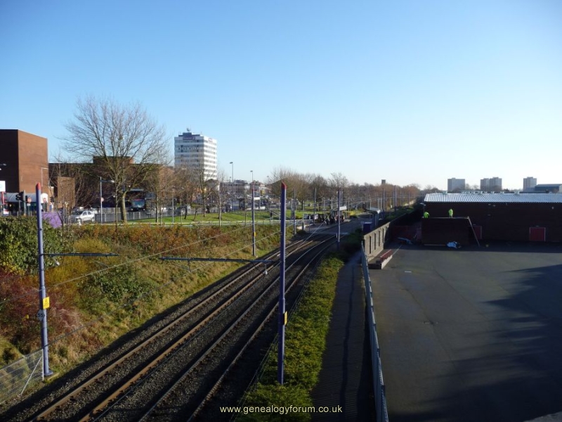 West Bromwich -Metro Line & Station