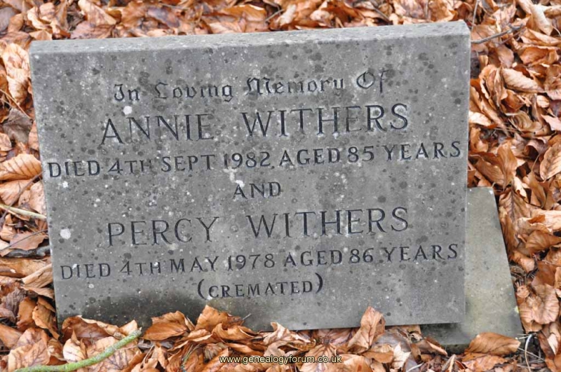 Withers - Percy, Annie
