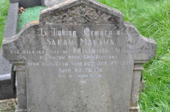 Withers - Sarah (wife of Benjamin)