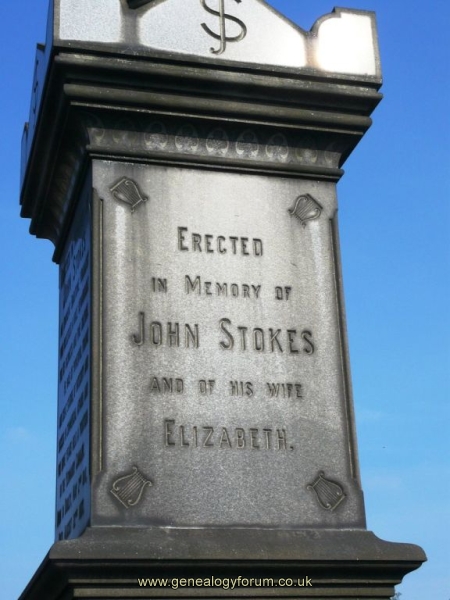 John Stokes - Memorial