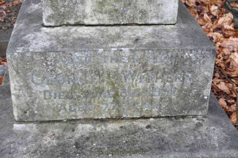 Withers 4 - George (son of David & Alice)