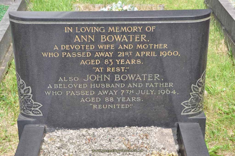 Bowater - John, Ann