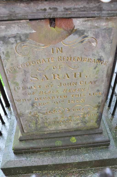 Clay 1 - Sarah (wife of John)