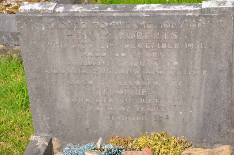 Roberts - Henry, Florrie