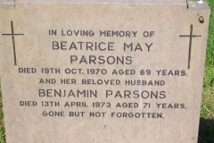 Benjamin & Beatrice Parsons