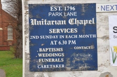 A1 - Park Lane Unitarian Chapel