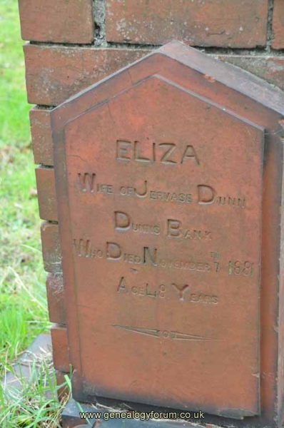 Dunn - Eliza (wife of Jervais)