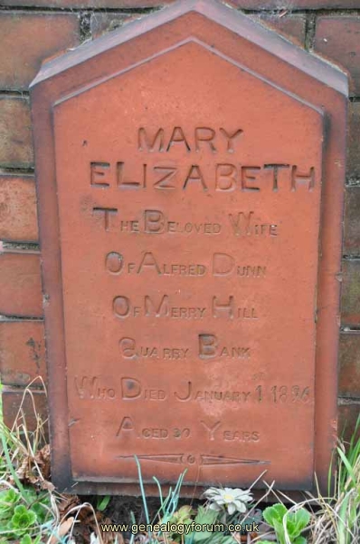 Dunn - Mary Elizabeth (wife of Alfred)