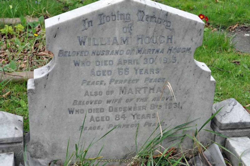 Hough - William, Martha