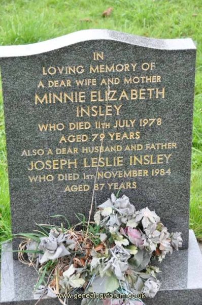 Insley - Joseph, Minnie